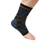 Kompressionsstrømpe mod plantar fasciitis med svangstøtte