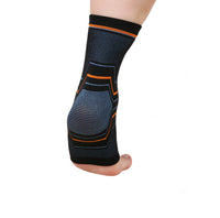 Kompressionsstrømpe mod plantar fasciitis med svangstøtte