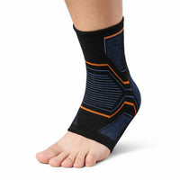 Kompressionsstrømpe mod plantar fasciitis med svangstøtte