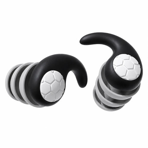 Silikon öronproppar med ergonomisk passform för bullerdämpning, sömn, simning och bekväm användning hela dagen