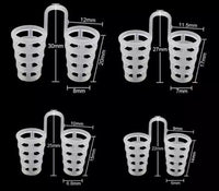 Anti-snark näsvidgare i silikon – 5-pack i olika storlekar