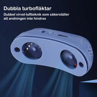 Elektrisk anti-snorkeenhed med næsestimulering