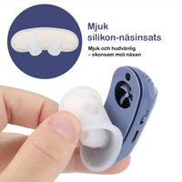 Elektrisk anti-snorkeenhed med næsestimulering