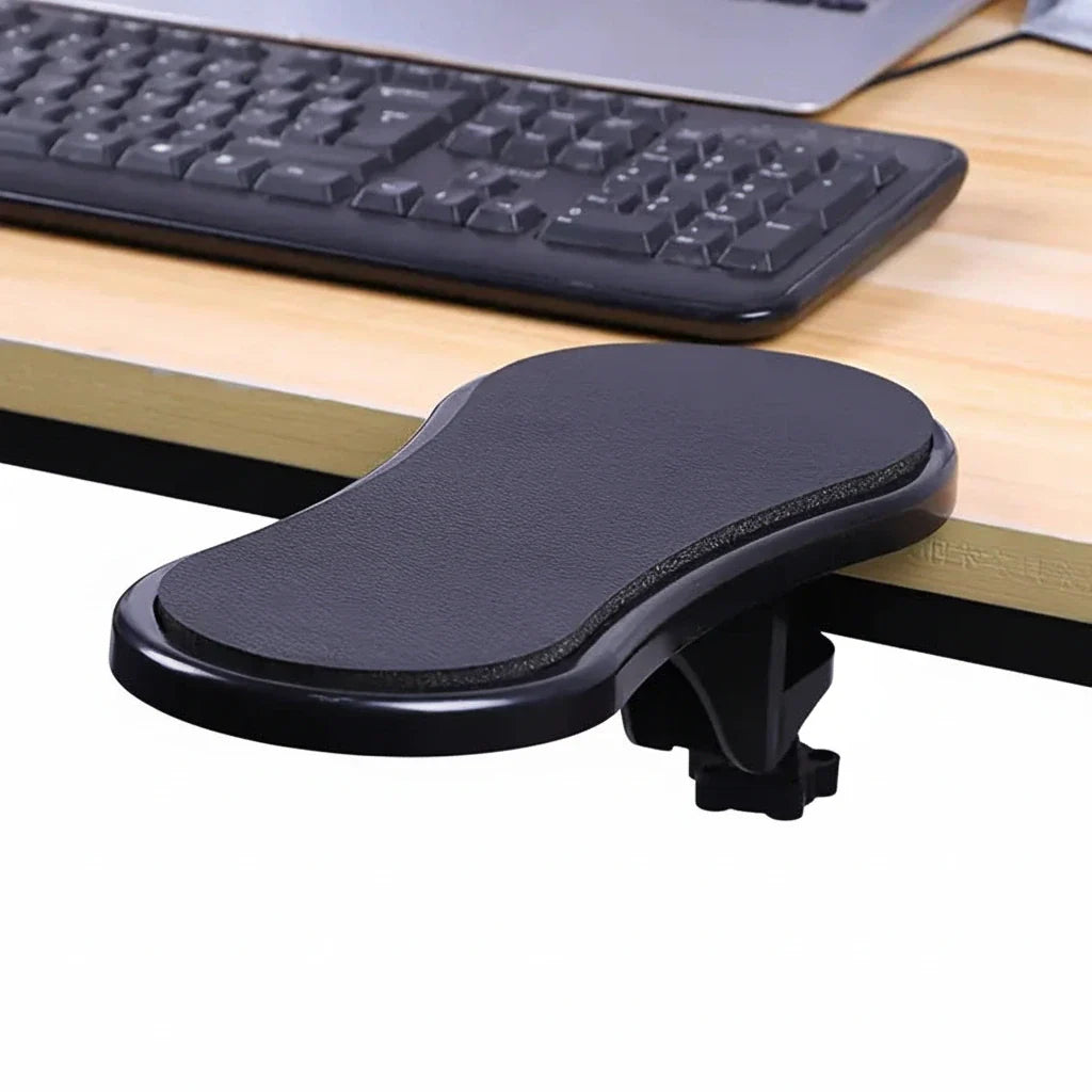 Ergonomisk armlæn til skrivebord med hukommelsesskum