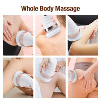 Elektrisk cellulite-massagemaskine med roterende børster