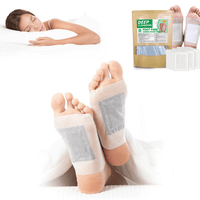 Detox fodplaster med bambuseddike – 30 stk. til natbrug