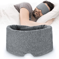 DreamShade blød sovemaske i bomuld med justerbar rem