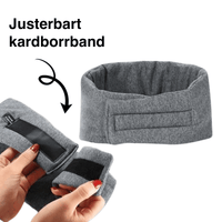DreamShade blød sovemaske i bomuld med justerbar rem