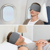 DreamShade blød sovemaske i bomuld med justerbar rem