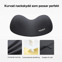 Ergonomisk nakkepude ErgoDream med konturformet nakkestøtte