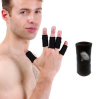 Mjuka fingerkompressionshylsor med stöd – 10-pack