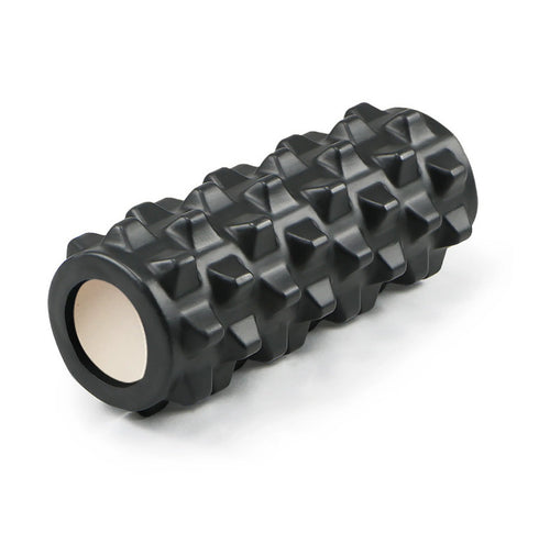 Foamroller med struktureret overflade til ryg, nakke og skuldre