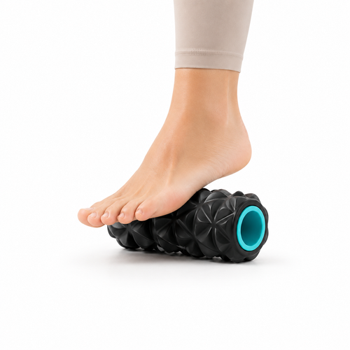 Fodmassagerulle til punktmassage og afslapning