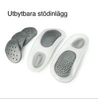 Svangstøtte med 4 justerbare indlæg for tilpasset aflastning