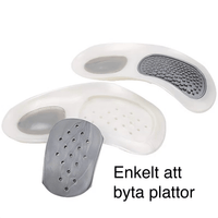 Svangstøtte med 4 justerbare indlæg for tilpasset aflastning