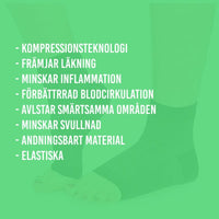 Hælsporestrømper med kompression – 2-pak