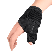 Wrist support with thumb support – adjustable for right and left hand