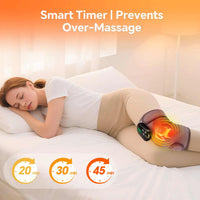Trådlös knämassageapparat med rödljusterapi och vibration