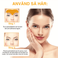 Kollagenplastre mod panderynker – 10 stk med centella asiatica