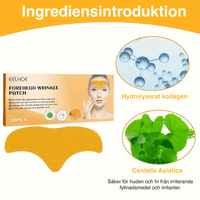 Kollagenplastre mod panderynker – 10 stk med centella asiatica