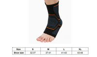 Kompressionsstrømpe mod plantar fasciitis med svangstøtte