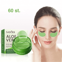 Kollagen øjenmaske med aloe vera – 60 stk for intens fugt