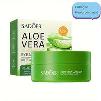 Kollagen øjenmaske med aloe vera – 60 stk for intens fugt