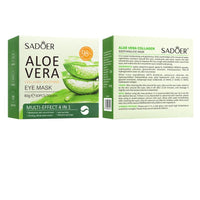 Kollagen øjenmaske med aloe vera – 60 stk for intens fugt