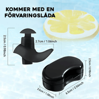 Bløde silikone ørepropper med opbevaringsboks – støjdæmpende