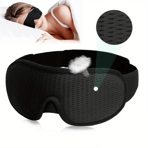 3D-sovemaske i memoryskum med lysblokering