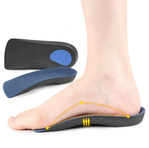 Pronationsindlæg – halv sål med støtte ved overpronation