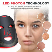 LED-lysterapi ansigtsmaske