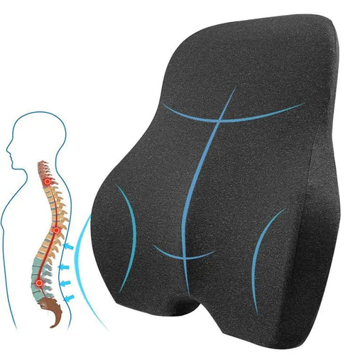 Ergonomisk ryglænspude til lændestøtte