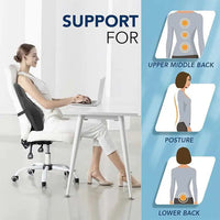 Ergonomisk ryglænspude til lændestøtte