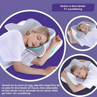 Ergonomisk memory foam-sovepude til alle sovestillinger