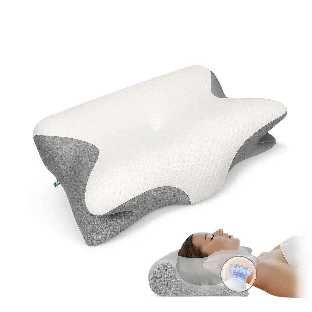 Ergonomisk memory foam-sovepude til alle sovestillinger