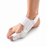 Storetåkorrigerer med roterbar støtte mod hallux valgus