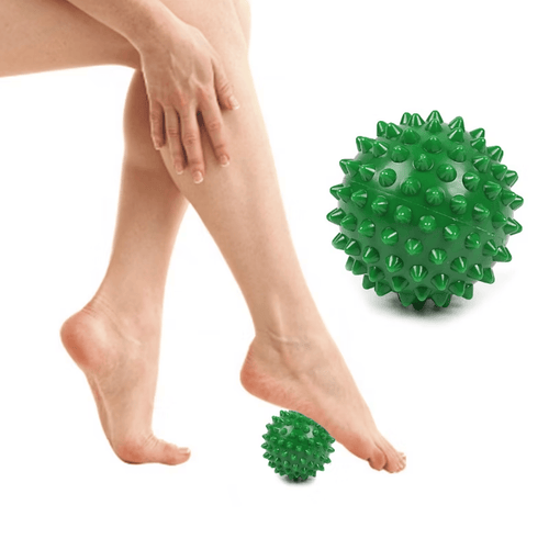 Pigget massagebold til triggerpunkter og fodstimulation