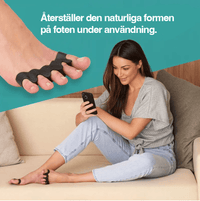 Silikone tåskillere til knyster (2-pak)