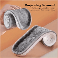 Varme plyssåler – kan klippes til alle sko